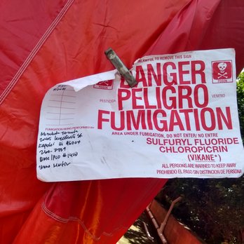 Absolute Termite & Pest Control - Warning of toxic gas inside tent. - Pest Control Near Me - Kapolei, Hawaii Absolute Termite & Pest Control - Warning of toxic gas inside tent. - Pest Control Near Me - Kapolei, Hawaii
