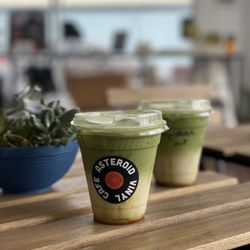 Asteroid - manga matcha w oatmilk