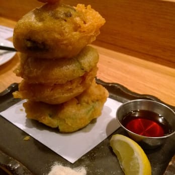IPPUDO Westside - Shiitake and Avocado Pagoda-Age with yuzu and matcha salts - Ramen Near Me - New York, New York IPPUDO Westside - Shiitake and Avocado Pagoda-Age with yuzu and matcha salts - Ramen Near Me - New York, New York
