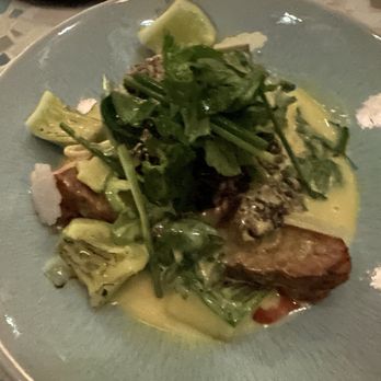Jupiter Supper Club - Tempeh dish - Supper Clubs Near Me - Austin, Texas Jupiter Supper Club - Tempeh dish - Supper Clubs Near Me - Austin, Texas