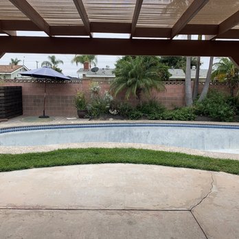 A&A Demolition Services - Backyard about to be demolished - Excavation Services Near Me - Orange, California