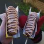 Photo of Dog Eat Corndog