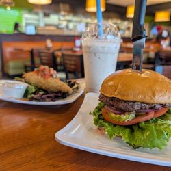 Liberty burger with bison