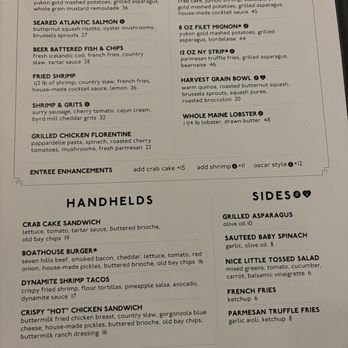 The Boathouse at Rocketts Landing - Menu 3/2024 - Seafood Near Me - Richmond, Virginia