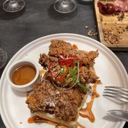 Chicken And Croffle