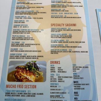 Tsunami Modern Cuisine - Menu - Sushi Bars Near Me - Santee, California Tsunami Modern Cuisine - Menu - Sushi Bars Near Me - Santee, California
