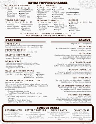 Menu photo 1 Coastal Crust Sechelt, BC Menu photo 1 Coastal Crust Sechelt, BC