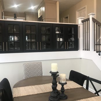 Rake Cabinet and Countertop Solutions - Reverse side of peninsula (hutch cabinets) - Cabinetry Near Me - Bloomington, Indiana Rake Cabinet and Countertop Solutions - Reverse side of peninsula (hutch cabinets) - Cabinetry Near Me - Bloomington, Indiana