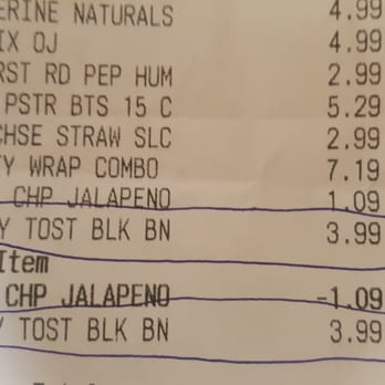 Publix - Same emoloyee that argued with me over a turkey wrap combo box also scanned my black bean chips twice...had to go back for the refund. - Grocery Near Me - Marietta, Georgia Publix - Same emoloyee that argued with me over a turkey wrap combo box also scanned my black bean chips twice...had to go back for the refund. - Grocery Near Me - Marietta, Georgia