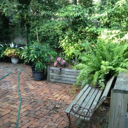 AssembleU - Another patio heaven with fish pond.