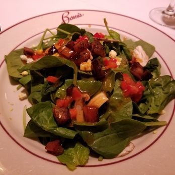 Bones - Spinach salad - Steakhouses Near Me - Atlanta, Georgia Bones - Spinach salad - Steakhouses Near Me - Atlanta, Georgia