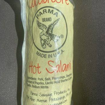 Calliari's Bakery - Hot Salami - Bakeries Near Me - Du Bois, Pennsylvania