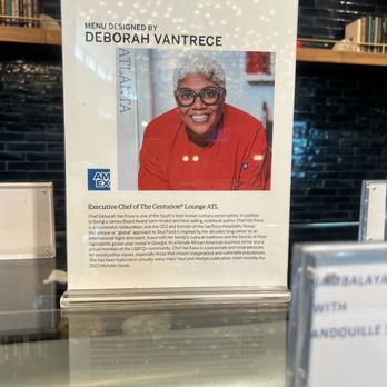 American Express Centurion Lounge - The chef of the wonderful spread! So good! - Airport Lounges Near Me - Atlanta, Georgia
