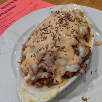 Finnerty's Tap Room - Reuben tots!! Sooooo good - Burgers Near Me - Ellicottville, New York