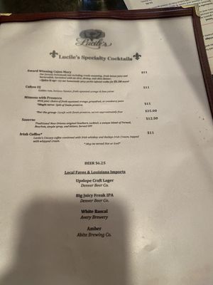 Menu photo 5 Lucile's Creole Cafe Denver, CO