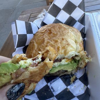 Mattie’s Coffee - I got a keto and added a croissant to it - Coffee & Tea Near Me - The Village, Oklahoma