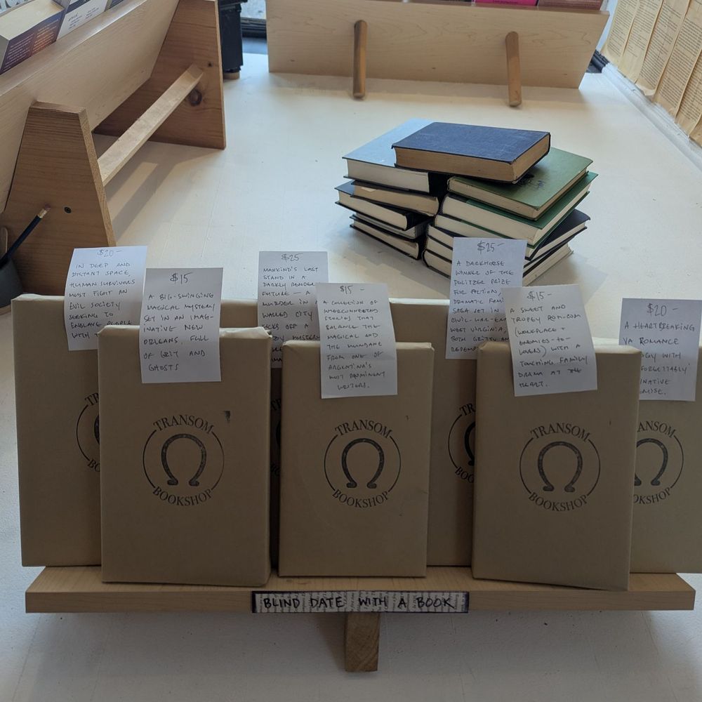 Transom Bookshop - Blind date with a book! Love this idea : ) - Bookstores Near Me - Tarrytown, New York Transom Bookshop - Blind date with a book! Love this idea : ) - Bookstores Near Me - Tarrytown, New York
