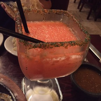 Cenas Kitchen - $3 jumbo cena strawbwrry Rita - Tex-Mex Near Me - Houston, Texas