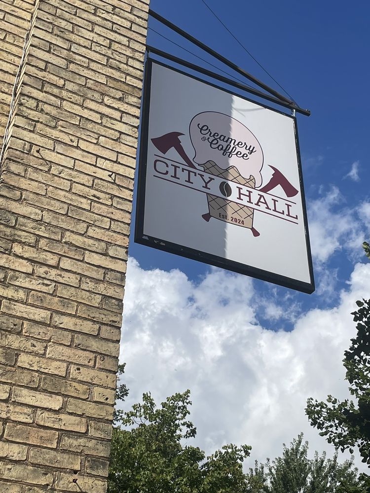City Hall Creamery & Coffee Logo