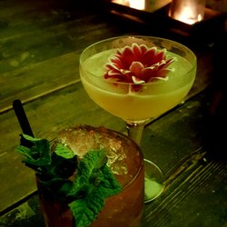 Motel Bar - Two of the cocktails Motel Bar has to offer...