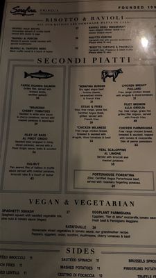 Menu photo 1 Serafina Tribeca New York, NY