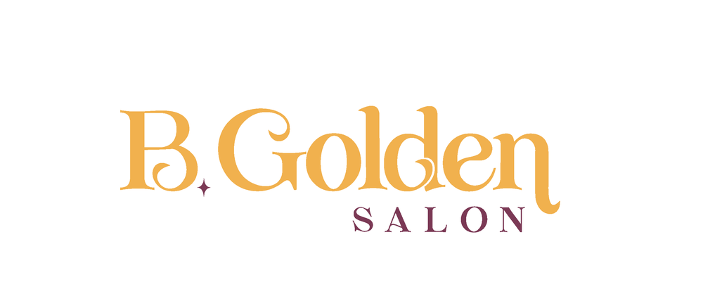B Golden Salon Logo