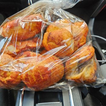 Vesuvio Bakery - Faccocia stuffed with Italian sausage and red sauce - Bakeries Near Me - North Riverside, Illinois
