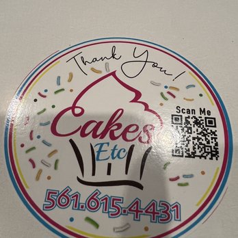Cakes Etc - a sticker with a cake on it - Bakeries Near Me - West Palm Beach, Florida Cakes Etc - a sticker with a cake on it - Bakeries Near Me - West Palm Beach, Florida