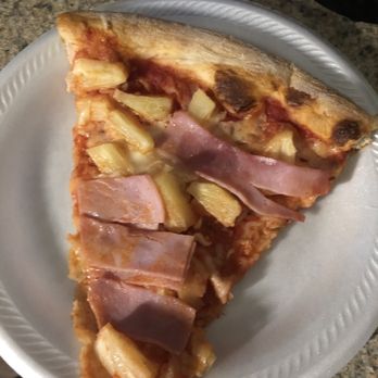 Espresso Pizza - Slice of hawaiian pizza - Pizza Near Me - Lowell, Massachusetts
