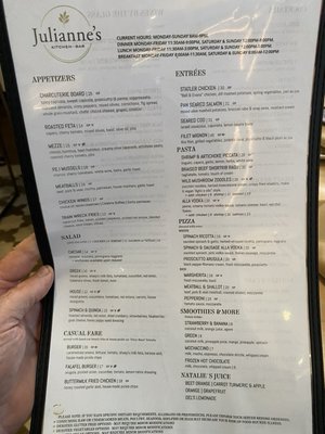 Menu photo 1 Juliannes Milton, MA Menu photo 1 Juliannes Milton, MA