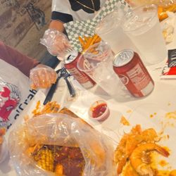 Bag O Crab - Enjoying some bag o crab!