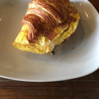 Cafe Dolce - Croissants with ham egg and cheese - Coffee & Tea Near Me - Norwalk, Connecticut