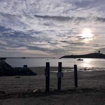 Barbara's Fishtrap - Ocean view from outside the restaurant. - Seafood Near Me - Half Moon Bay, California