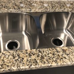 A & S Granite and Marble - Sink and Santa Cecilia Classic Granite