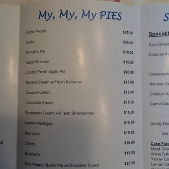 Sweet Temptations Du Jour - Menu - Bakeries Near Me - Buffalo, New York