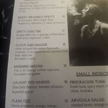 The Hidden Flask - Menu - Cocktail Bars Near Me - South Bound Brook, New Jersey The Hidden Flask - Menu - Cocktail Bars Near Me - South Bound Brook, New Jersey