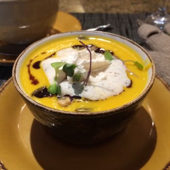 Pierrot Gourmet - Cup of butternut squash soup, soup du jour - Coffee & Tea Near Me - Chicago, Illinois Pierrot Gourmet - Cup of butternut squash soup, soup du jour - Coffee & Tea Near Me - Chicago, Illinois