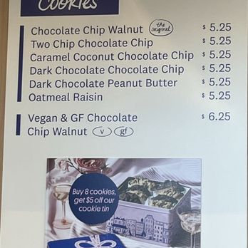 Levain Bakery - Cookie menu - they are not cheap but they are big - Bakeries Near Me - Los Angeles, California Levain Bakery - Cookie menu - they are not cheap but they are big - Bakeries Near Me - Los Angeles, California