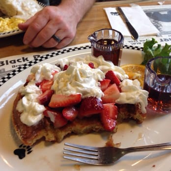 Black Bear Diner - Waffle and fresh fruit - American Near Me - Monterey, California