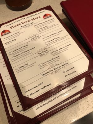 Menu photo 3 Flame International Los Angeles, CA