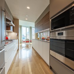 German Kitchen Center - Upper West Side Galley Kitchen Remodel