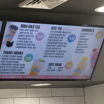 Frozen Boba - Drink Menu - Ice Cream & Frozen Yogurt Near Me - Evesham Township, New Jersey