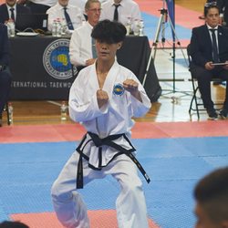 Wushu Taekwon-Do Academy - Nolan Leyesa wins against Poland, Argentina, and Malaysia + places 5th at the ITFWC '25