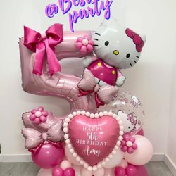 Best Party - Hello kitty bouquet balloons