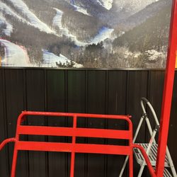 Enjoy the ADK mountains with this photo op and chair lift from the OG little whiteface !