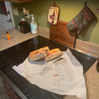 Vinny's Pizzeria - Turkey sub all the restaurants advised fixings added bacon...bang a rang Peter - Pizza Near Me - Herkimer, New York