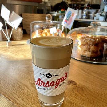 Arsaga's Mill District - Latte - Coffee & Tea Near Me - Fayetteville, Arkansas