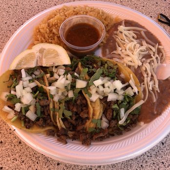 Azteca's Bakery - Tacos, beans and rice. - Bakeries Near Me - Ontario, California