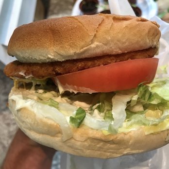 Roy's Big Burger - Fried chicken fillet sandwich. - Burgers Near Me - Richmond, Virginia