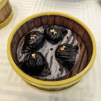 Sea Harbour - Shrimp Dumpling with Gold Leaf - Seafood Near Me - Rosemead, California Sea Harbour - Shrimp Dumpling with Gold Leaf - Seafood Near Me - Rosemead, California
